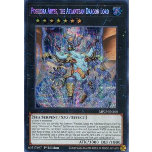 画像: 【特価品】英語版 海皇龍神 ポセイドラ・アビス MP25-EN108 1st(プリズマティックシークレットレア)