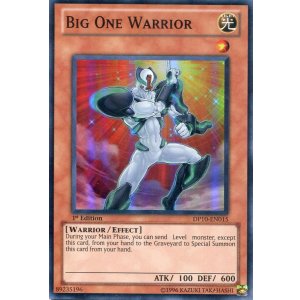 画像: 【特価品】英語版 ビッグ・ワン・ウォリアー DP10-EN015 1st（スーパーレア）