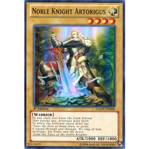画像: 【特価品】英語版 聖騎士アルトリウス GAOV-EN000 1st(スーパーレア)