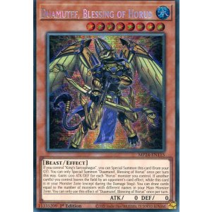 画像: 【特価品】英語版 ホルスの祝福－ドゥアムテフ MP24-EN115 1st（プリズマティックシークレットレア）