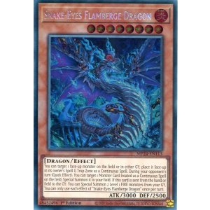 画像: 【特価品】英語版 蛇眼の炎龍 MP24-EN113 1st（プリズマティックシークレットレア）