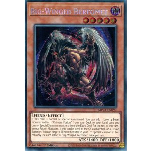画像: 【特価品】英語版 大翼のバフォメット MP24-EN092 1st（プリズマティックシークレットレア）