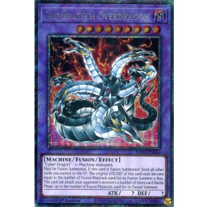 画像: 【特価品】英語版 キメラテック・オーバー・ドラゴン RA03-EN166 1st（プラチナシークレットレア）
