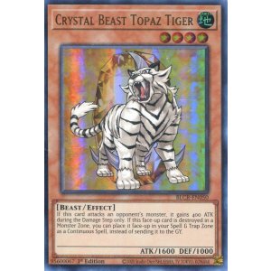 画像: 【特価品】英語版 宝玉獣 トパーズ・タイガー BLCR-EN050 1st（ウルトラレア）