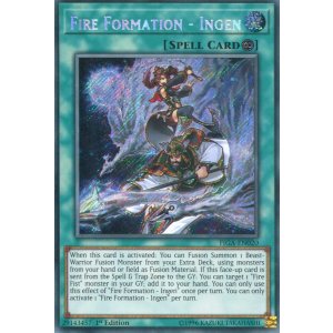 画像: 【特価品】英語版 炎舞－「隠元」 FIGA-EN020 1st（シークレットレア）