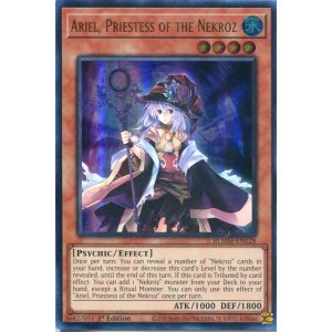 画像: 【特価品】英語版 影霊衣の巫女 エリアル BLMM-EN128 1st(ウルトラレア)