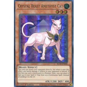 画像: 【特価品】英語版 宝玉獣 アメジスト・キャット BLCR-EN048 1st(ウルトラレア)
