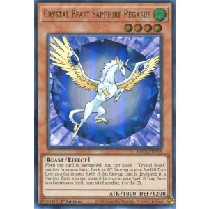 画像: 【特価品】英語版 宝玉獣 サファイア・ペガサス BLCR-EN053 1st（ウルトラレア）