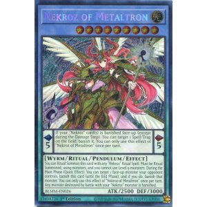 画像: 【特価品】英語版 メタトロンの影霊衣 BLMM-EN026 1st(シークレットレア)
