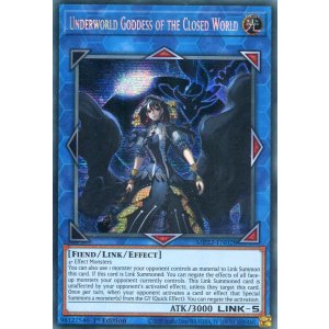 画像: 【特価品】英語版 閉ザサレシ世界ノ冥神 MP22-EN028 1st（プリズマティックシークレットレア）