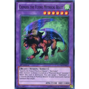 画像: 【特価品】英語版 有翼幻獣キマイラ LCYW-EN052 1st（スーパーレア）