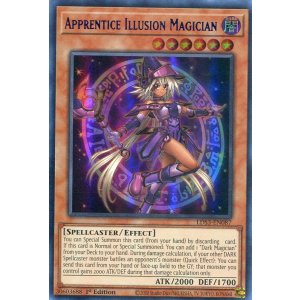 画像: 【特価品】英語版 幻想の見習い魔導師 LDS3-EN087 1st（ウルトラレア：ブルー）
