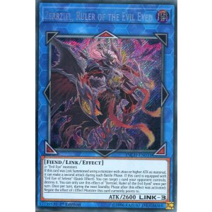 画像: 【特価品】英語版 呪眼の王 ザラキエル INCH-EN031 1st（シークレットレア）