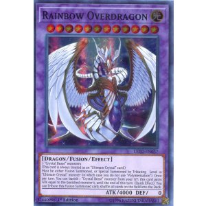画像: 【特価品】英語版 究極宝玉神 レインボー・オーバー・ドラゴン LED2-EN037 1st（スーパーレア）
