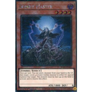 画像: 【特価品】英語版 ゾンビ・マスター RA03-EN185 1st（プラチナシークレットレア）