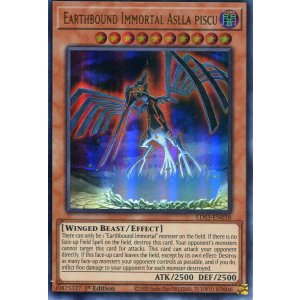 画像: 【特価品】英語版 地縛神 Aslla piscu LDS3-EN038 1st(ウルトラレア)