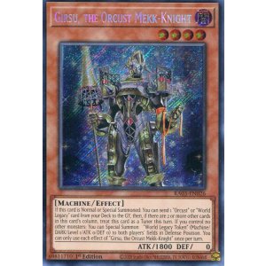 画像: 【特価品】英語版 宵星の騎士ギルス RA03-EN026 1st(シークレットレア)