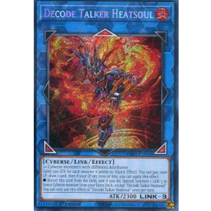 画像: 【特価品】英語版 デコード・トーカー・ヒートソウル RA01-EN048 1st(シークレットレア)