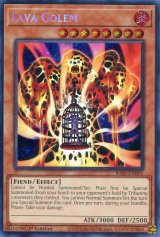 画像: 【特価品】英語版  溶岩魔神ラヴァ・ゴーレム RA01-EN001 1st（シークレットレア）