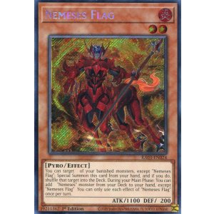 画像: 【特価品】英語版 ネメシス・フラッグ RA03-EN024 1st（シークレットレア）