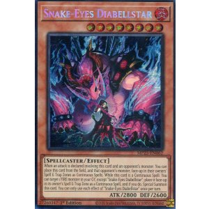 画像: 【特価品】英語版 蛇眼の大炎魔 MP25-EN062 1st(シークレットレア)