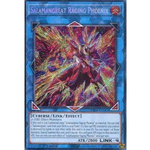 画像: 【特価品】英語版 転生炎獣レイジング・フェニックス RA04-EN083 1st(シークレットレア)