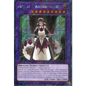 画像: 【特価品】英語版 ドラゴンメイド・ハスキー RA03-EN037 1st（プラチナシークレットレア）