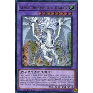 画像: 【特価品】英語版 真炎竜アルビオン RA05-EN037 1st（ウルトラレア）