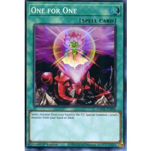 画像: 【特価品】英語版 ワン・フォー・ワン AMDE-EN040 1st(スーパーレア)