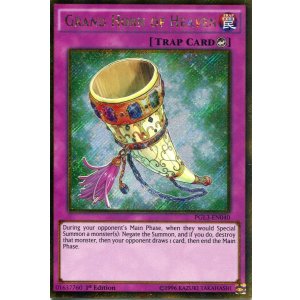 画像: 【特価品】英語版 昇天の剛角笛 PGL3-EN040 1st(ゴールドシークレットレア)