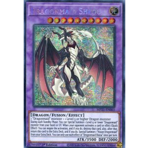 画像: 【特価品】英語版 ドラゴンメイド・シュトラール MP21-EN065 1st（プリズマティックシークレットレア）