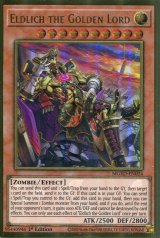 画像: 【特価品】英語版 黄金卿エルドリッチ MGED-EN024 1st（プレミアムゴールドレア）