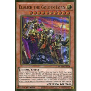画像: 【特価品】英語版 黄金卿エルドリッチ MGED-EN024 1st（プレミアムゴールドレア）
