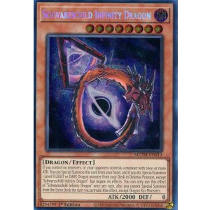 画像: 【特価品】英語版 無限竜シュヴァルツシルト MZTM-EN013 1st(シークレットレア)