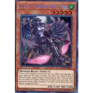 画像: 【特価品】英語版 空牙団の孤高 サジータ DASA-EN020 1st（シークレットレア）