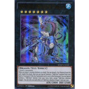 画像: 【特価品】英語版 オッドアイズ・アブソリュート・ドラゴン SDMP-EN042 1st(ウルトラレア)