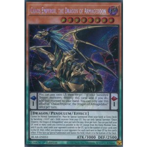 画像: 【特価品】英語版 終焉龍 カオス・エンペラー BLAR-EN051 1st（シークレットレア）