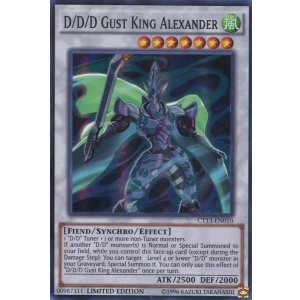 画像: 【特価品】英語版 ＤＤＤ疾風王アレクサンダー CT13-EN010 Limited Edition（スーパーレア）