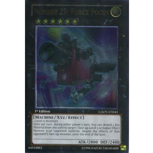 画像: 【特価品】英語版 Ｎｏ.２５ 重装光学撮影機フォーカス・フォース GAOV-EN045 1st（アルティメットレア）