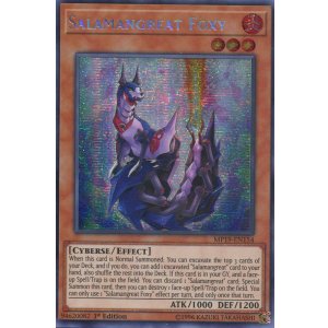 画像: 【特価品】英語版 転生炎獣フォクシー MP19-EN154 1st（プリズマティックシークレットレア）