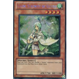 画像: 【特価品】英語版 ガスタの静寂 カーム HA05-EN041(シークレットレア)