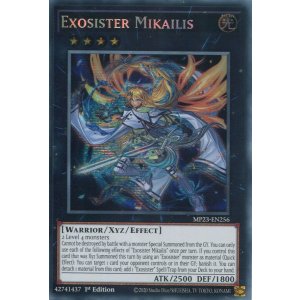 画像: 【特価品】英語版 エクソシスター・ミカエリス MP23-EN256 1st(プリズマティックシークレットレア)