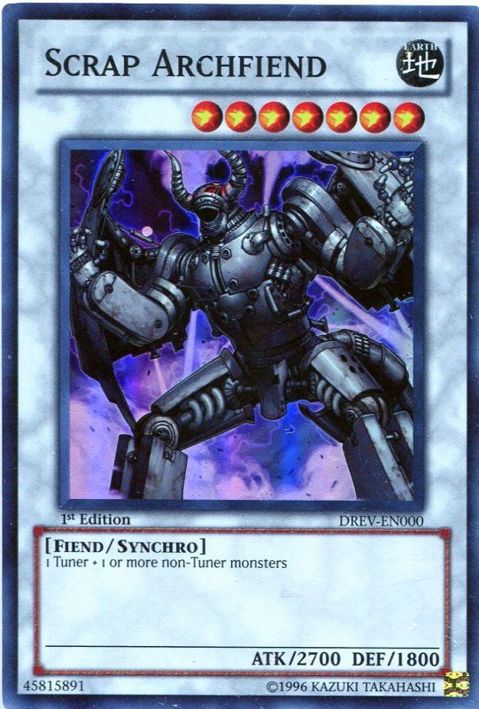 画像1: 【特価品】英語版 スクラップ・デスデーモン DREV-EN000 1st（スーパーレア）