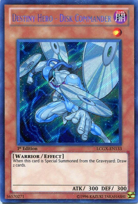 画像1: 【特価品】英語版 Ｄ－ＨＥＲＯ ディスクガイ LCGX-EN133 1st（シークレットレア）