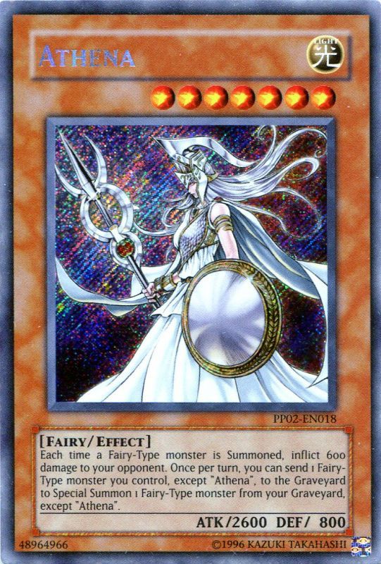 画像1: 【特価品】英語版 アテナ PP02-EN018（シークレットレア）