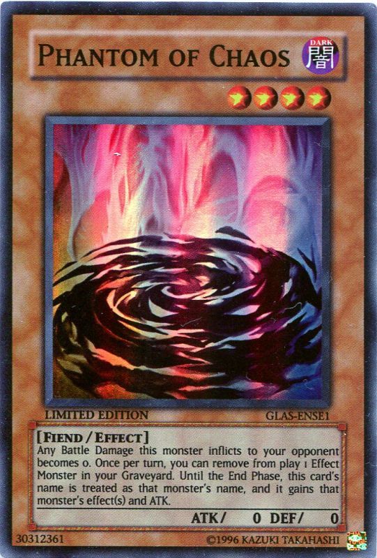 画像1: 【特価品】英語版 ファントム・オブ・カオス GLAS-ENSE1 Limited Edition（スーパーレア）