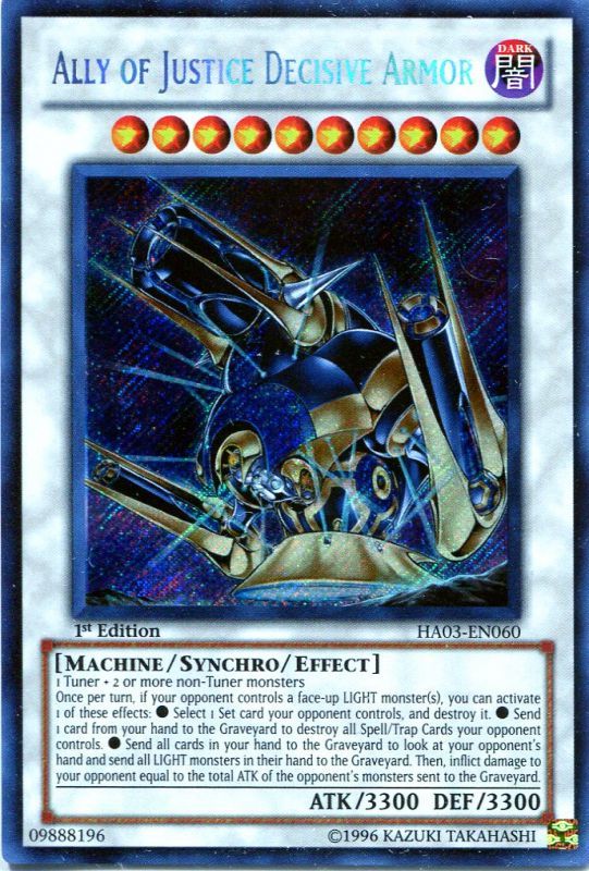 画像1: 【特価品】英語版 Ａ・Ｏ・Ｊ ディサイシブ・アームズ HA03-EN060 1st（シークレットレア）