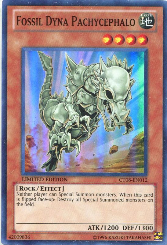 画像1: 【特価品】英語版 フォッシル・ダイナ パキケファロ CT08-EN012（スーパーレア）