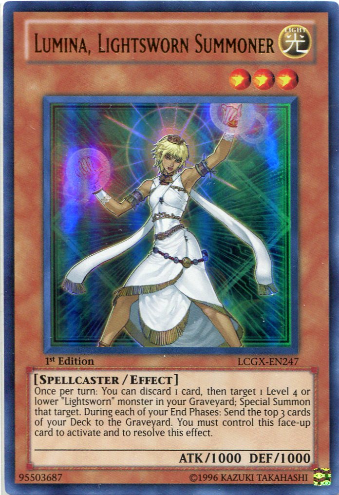 画像1: 【特価品】英語版 ライトロード・サモナー ルミナス LCGX-EN247 1st（ウルトラレア）