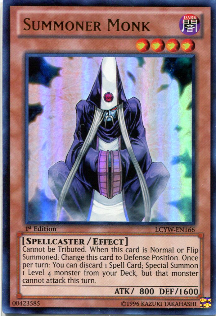 画像1: 【特価品】英語版 召喚僧サモンプリースト LCYW-EN166 1st（ウルトラレア）